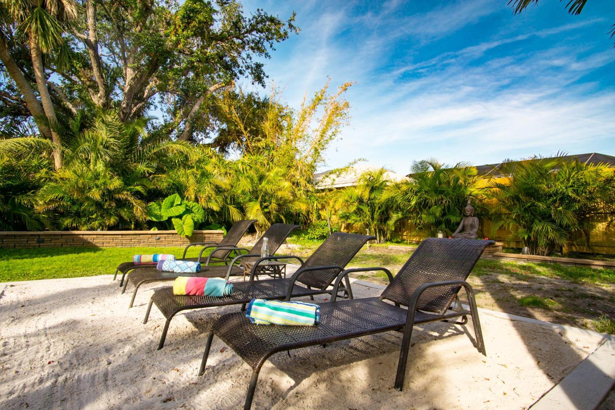 Luxury Zen Den With Heated Pool Just Off Siesta Key Appartement Sarasota Buitenkant foto